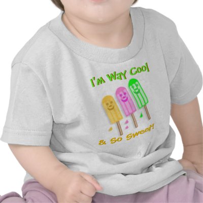 Summer Sweet Popsicle T-Shirt by jamiecreates1