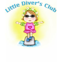 Summer Swim & Dive Girl's T-Shirt by jamiecreates1 Summer Swim & Dive Girl's T-Shirt