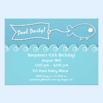 Summer Swim Party invitations