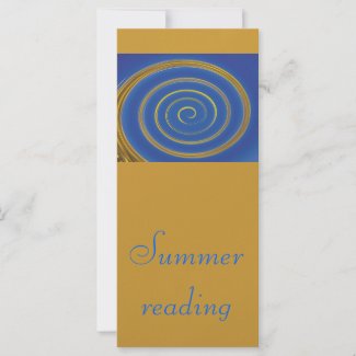 Summer Swirl Bookmark rackcard