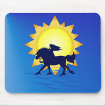Summer Time Horse Mousepad