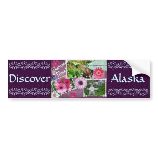 Summer Time In Alaska bumpersticker