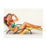 Summer Time Pin-Up Post Cards