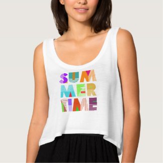 Summer Time Typography Graphic T-Shirt