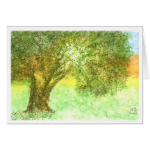 Summer Tree Aleph Card