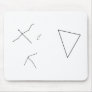 Summer Triangle Asterism Mousepad