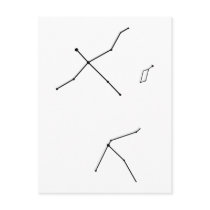 Summer Triangle Asterism Postcard postcards