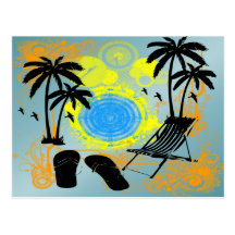 Summer Vacation Postcards