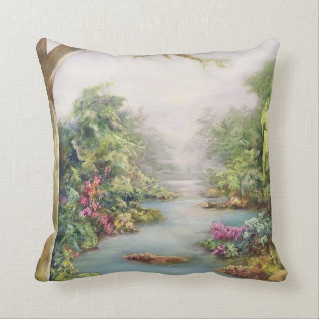 Summer Vista 1998 Throw Pillows