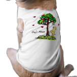 Summer Water Fun Yellow Labrador Cartoon Pet Tee