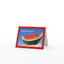 Summer Watermelon Greetings card