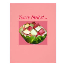 Summer Watermelon Pink Invitation