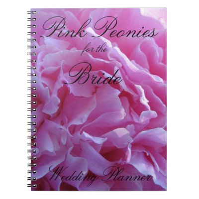 Summer Wedding Planner Spiral Notebooks