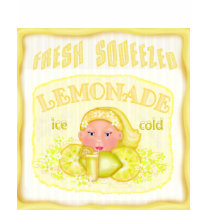Summer Yellow Lemonade Ladies T-Shirt