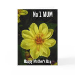 SUMMER YELLOW - MOTHER'S DAY CARD