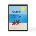 summerbeach, Beach Party cards