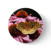 Summerdaze Flutterby Pinback Buttons