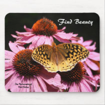 "Summerdaze Flutterby" Mouse Pads