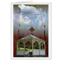 Summerhouse experiment card by Anjo Lafin