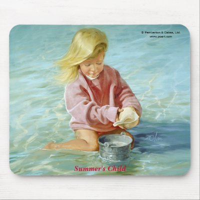 Summer's Child Mouse Pads by pembertonoakes