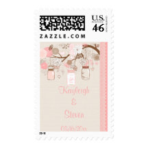 Summer's Dream Wedding Postage