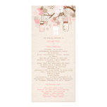 Summer's Dream Wedding Program rack cards