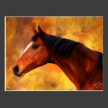 Summers End - Quarterhorse Art Post Cards