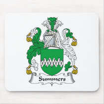 Summers Family Crest mousepads