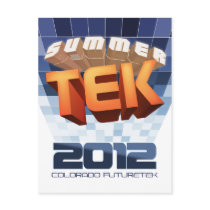 SummerTEK 2012 Postcard (vertical)