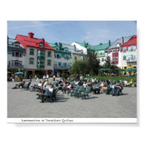 Summertime at Tremblant Québec posters
