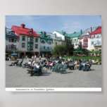 Summertime at Tremblant Québec Poster