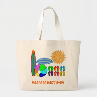 Summertime Beach Party Tote Bag