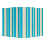 Summertime "Beach" Stripes Avery Binder binders
