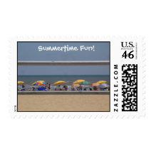 Summertime Fun Postage Stamp