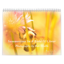 Summertime In A Field Of Clover Calendar