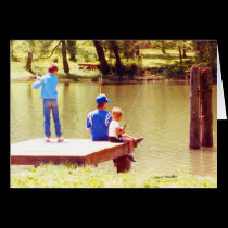 Summertime is for Fishing cards