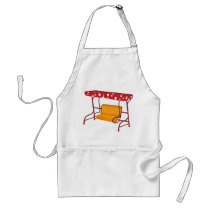 Summertime Patio Glider Seating Apron