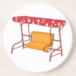 Summertime Patio Glider Seating Coaster