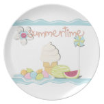 summertime plate at Zazzle