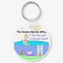 Summertime Pool Fun keychains