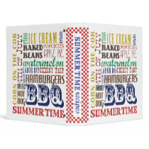 Summertime Recipes  Binder
