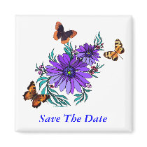 Summertime Save The Date magnets