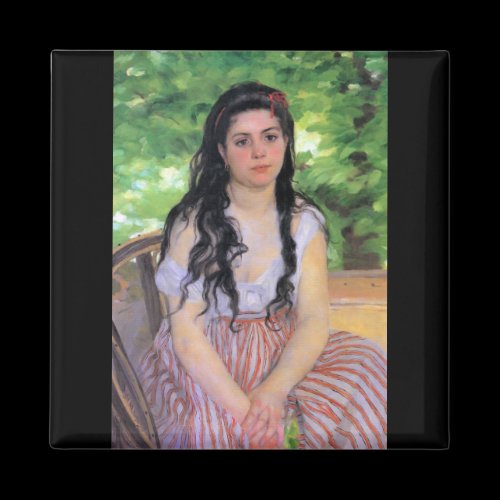 Summertime study by Pierre Renoir Refrigerator Magnet