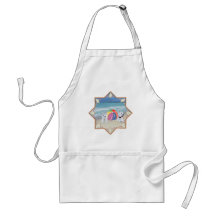 Summertime Westies Blue Water Aprons