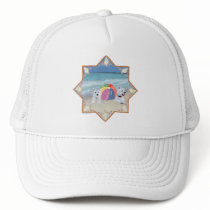Summertime Westies Blue Water Hat