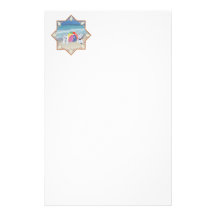 Summertime Westies Blue Water Customized Stationery