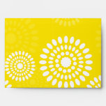 Summertime yellow flowers Envelope