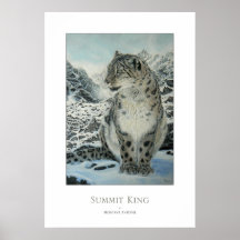 Summit King Snow Leopard poster size up to huge
