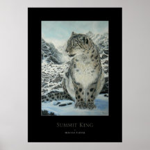 Summit King Snow Leopard poster size up to huge