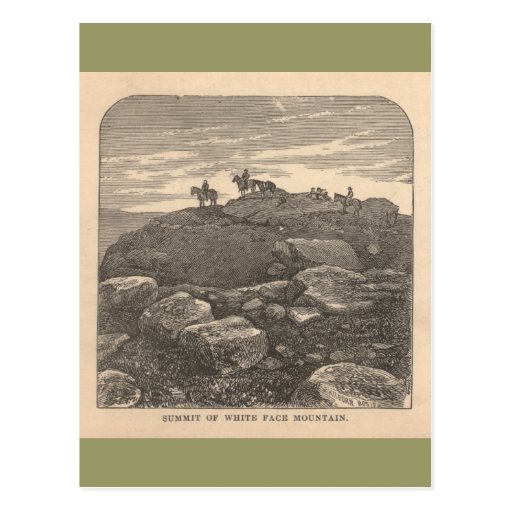 Summit of White Face Mountain Post Cards